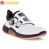 Giày golf Ecco M Biom H4 White Black 10821454899 - 6