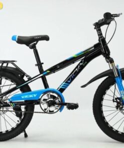 Xe đạp trẻ em bánh 20 VICKY X20 màu xanh
