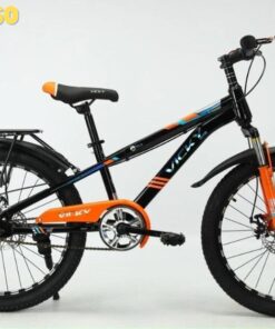 Xe đạp trẻ em bánh 22 VICKY X22 màu cam