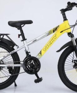 Xe đạp trẻ em có đề bánh 20 VICKY K20D màu vàng