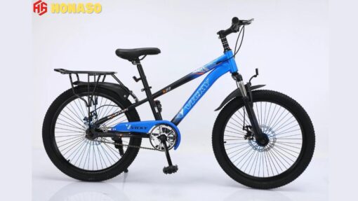 Xe đạp trẻ em không đề bánh 22 VICKY K22 màu xanh