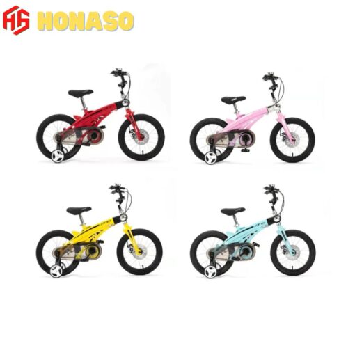 Mẫu xe đạp trẻ em LanQ 40 đủ 4 màu xanh, hồng, đỏ và vàng - 1