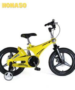 Mẫu xe đạp trẻ em LanQ 41G năng động với đủ 3 màu vàng, đỏ và nâu - 1