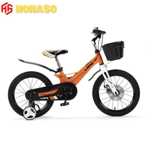 Mẫu xe đạp trẻ em LanQ 50 với 4 màu sắc tươi sáng xanh, hồng, cam và đỏ - 5