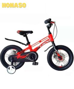 Mẫu xe đạp trẻ em LanQ 80 thiết kế nhỏ gọn đủ 3 màu sắc xám, đỏ và xanh - 1