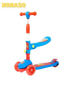 Xe trượt Scooter trẻ em Centosy B19 đủ 2 màu cam và đỏ năng động cho bé trai và bé gái