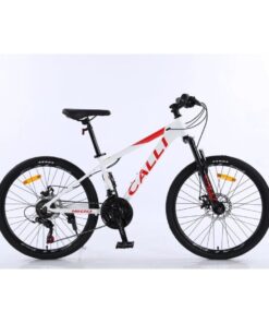 Xe đạp Calli 1600 bánh 24 inch Trắng Đỏ